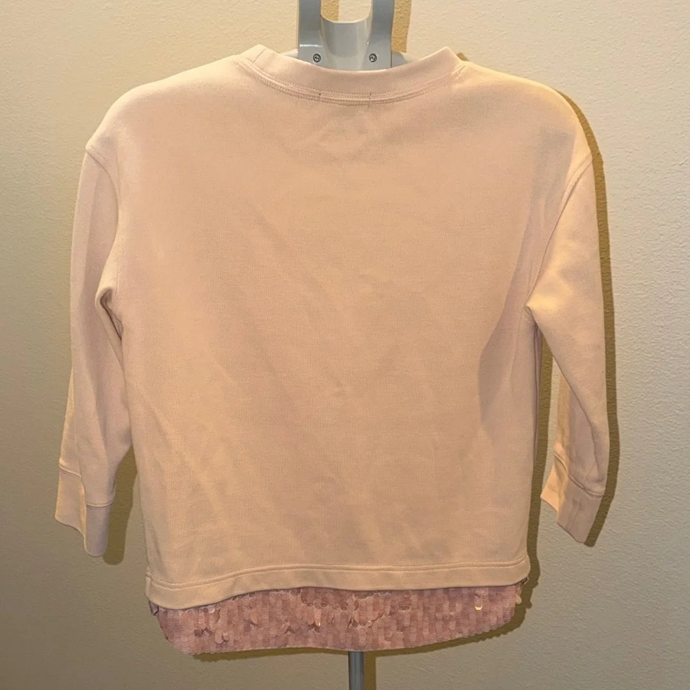 J. Crew Women's Blush Bling Sweatshirt